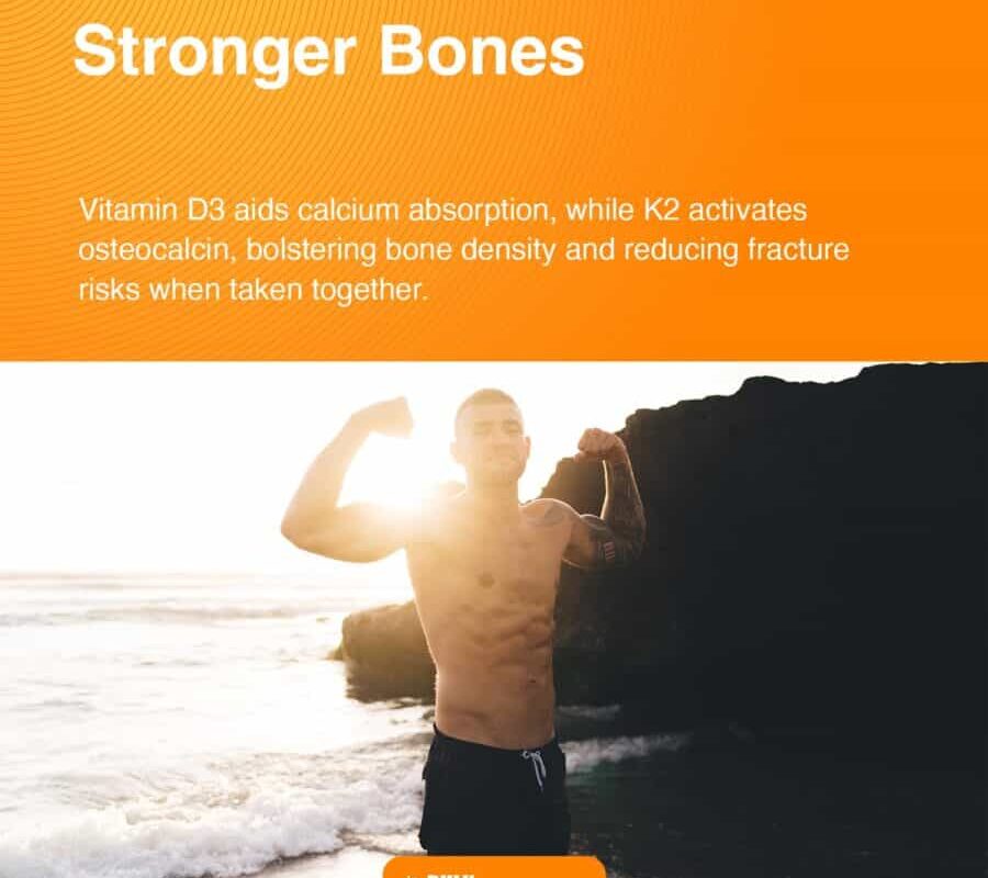 Daily Vitamin D3 + K2