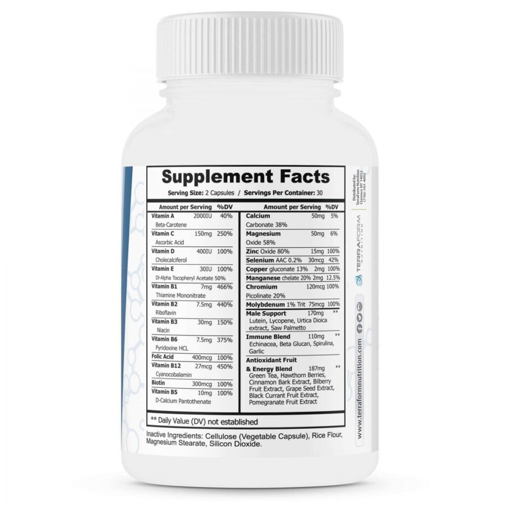 Daily Supplement For Active Men