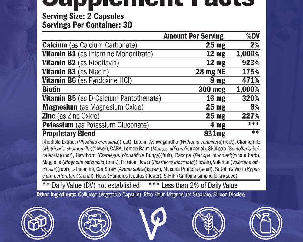 Daily Vitamin For Stress Relief