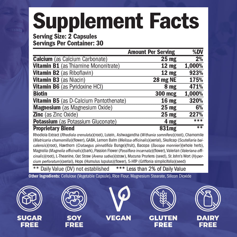 Daily Vitamin For Stress Relief