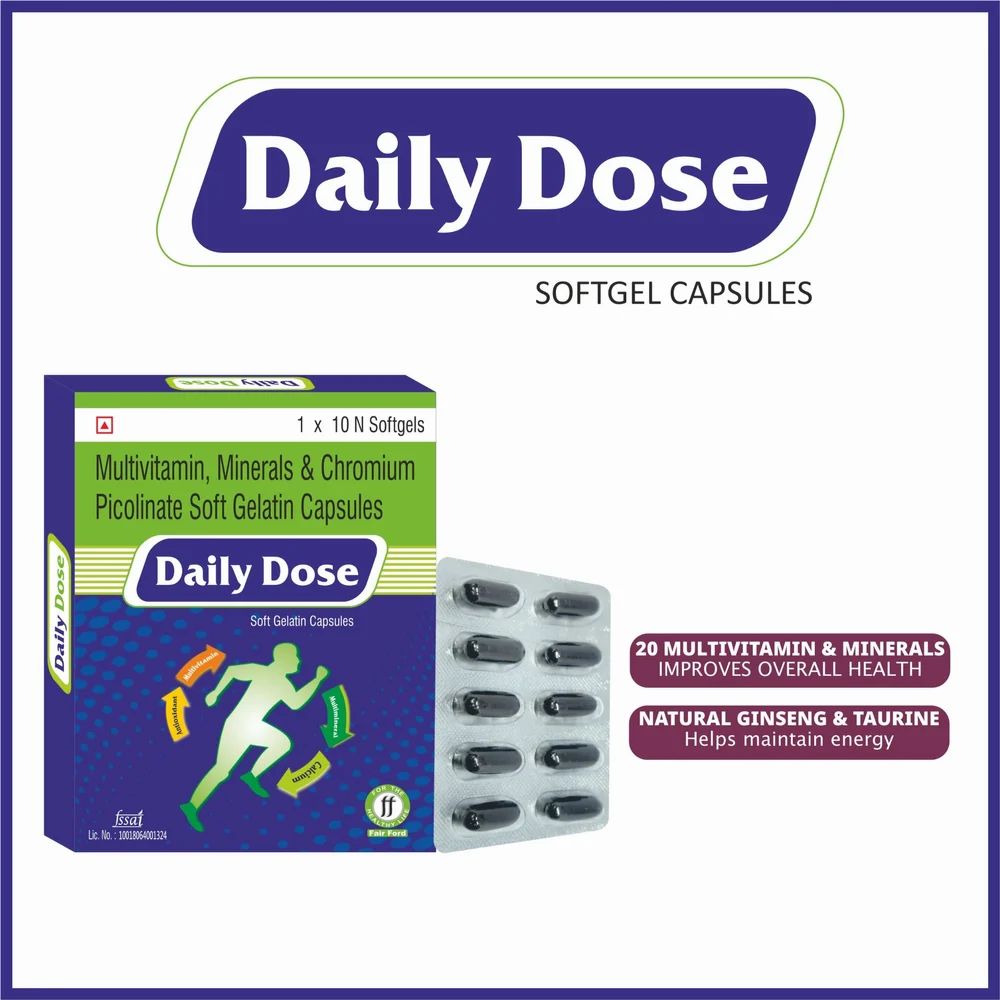 Daily Multivitamin Softgel Capsule at best price in Gurugram