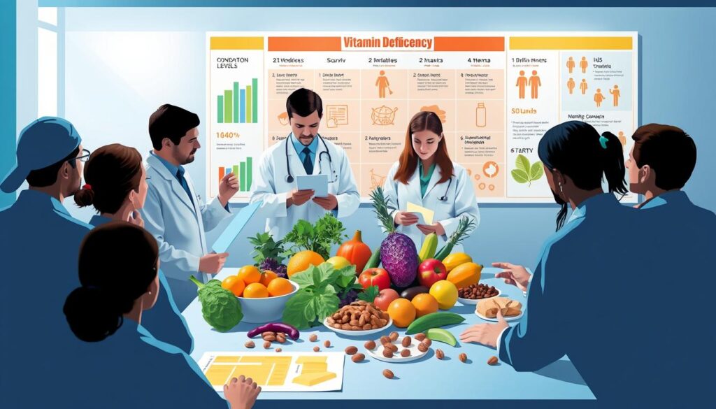 Medical conditions linked to Vitamin deficiency